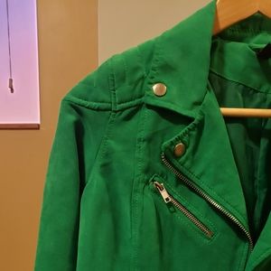 Suede motorcycle style jacket from Divided